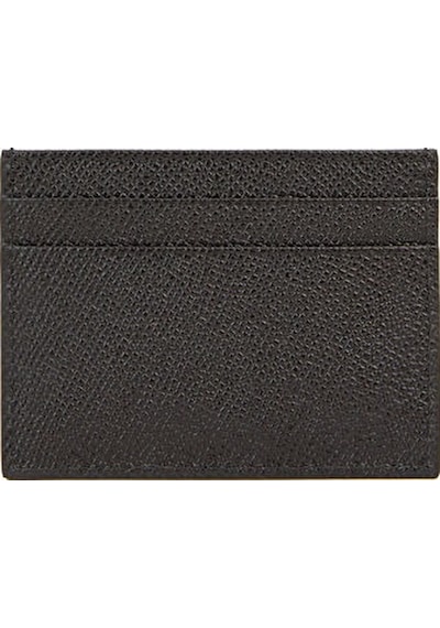 Dolce & Gabbana Gold Logo Card Holder Siyah