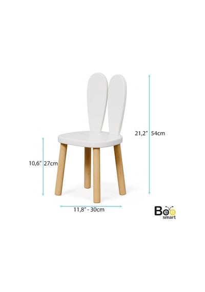 Bee Smart Ms-24-1 Full Beyaz Set 1 Masa 1 Sandalye BEESMART.008 Diğer