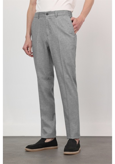 İmza Lacivert Yan Cep Comfort Fit Pamuklu Chino Pantolon 1003260167
