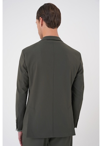 Efor Comfort Fit Mono Yaka Torba Cep Casual Haki Ceket C 707 Haki