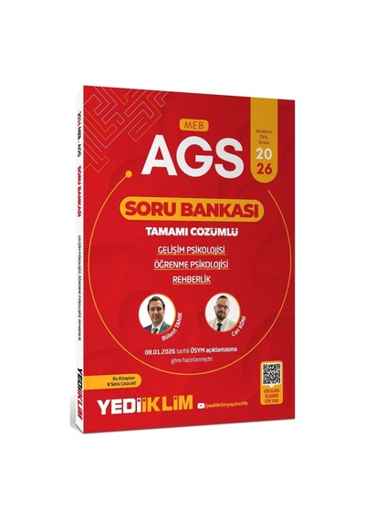 2026 Meb Ags Gelişim Psikolojisi Öğrenme Psikolojisi Ve Rehberlik Tamamı Çözümlü Soru Bankası