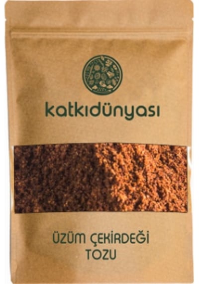 Katkı Dünyası Üzüm Çekirdeği Tozu 1 KG