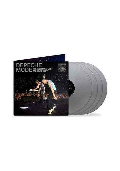 Depeche Mode Memento Mori: Mexico City Limited Edition Silver Vinyl 4lp 0198029908510