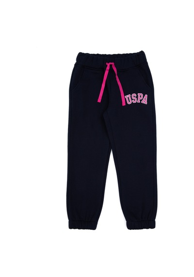 U.S. Polo Assn. Kız Çocuk Lacivert Şardonlu Jogger Eşofman Altı 50317893-VR033