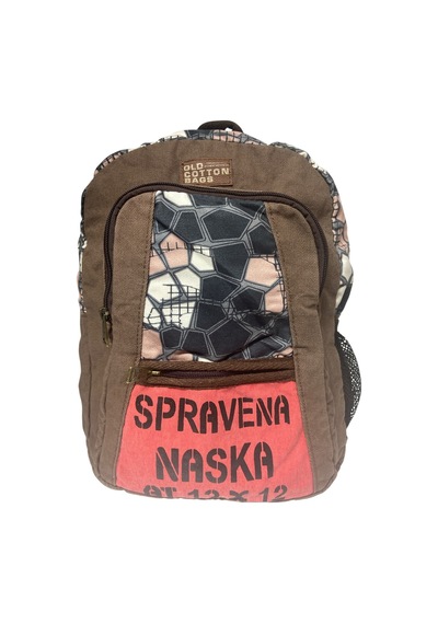 Old Cotton Cargo Kaliteli Renkli Vintage Salaş Disayn Günlük Sırt Gezi Okul Seyahat Çantası 28 Cm X 37 Cm Kahverengi Old Cotton Cargo Kaliteli Renkli Vintage Salaş Disayn Günlük Sırt Gezi Okul Seyahat Çantası 28 Cm X 37 Cm Kahverengi