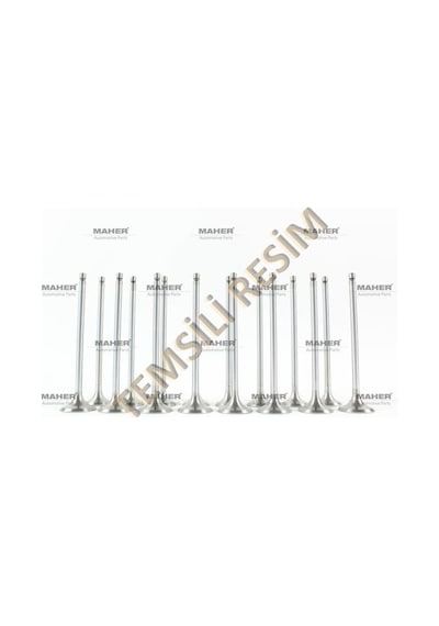MAHER 10186 Subap Takım Pickup 03- 16V (In-8 Ölçü:28.2X6X106.7 Ex-8 Ölçü:26.2X6X106.4)