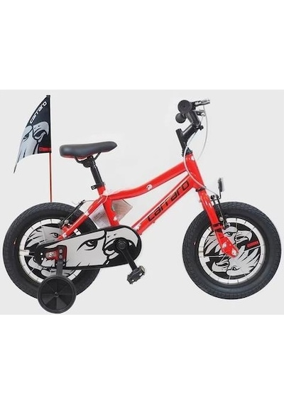 Carraro 14 Red Eagle 14 230h 1-v Vb Kırmızı-sıyah-gümüs R2 Çocuk Bisikleti Kırmızı