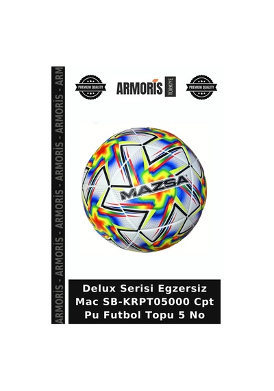 Delux Serisi Egzersiz Mac Sb-krpt05000 Cpt Pu Futbol Topu 5 No Çok Renkli