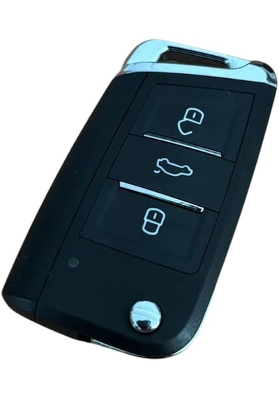 Autohan Keys Universal Golf Tipi Sustaıı Akıllı Oto Kumanda, 3 Butonlu, 433 Mhz, Kodlanabilir Uzaktan Kumanda Anahtarı