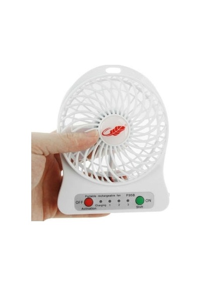 Şarjlı Taşınabilir Mini Fan - Vantilatör