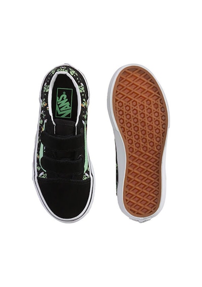 Vans Old Skool V Çocuk Günlük Ayakkabı Vn000cyayj71 Siyah Siyah