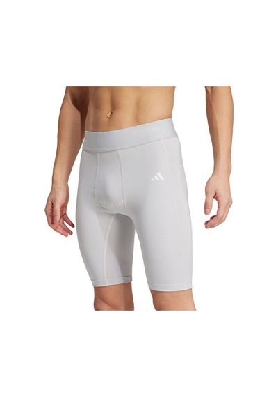 Adidas Techfıt Shrt Tıght M Erkek Antrenman Kısa Tayt Jm0645 Gri