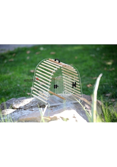 Naturbird Şeffaf Kuş Taşıma Kafesi