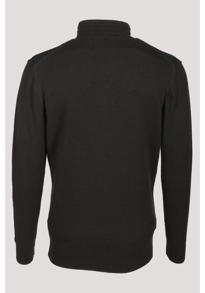 Erkek Triko Yarım Fermuarlı Triko Haki Slim Fit Desenli Pamuklu Knitwear Ncs Jeans 3709 Haki Erkek Triko Yarım Fermuarlı Triko Haki Slim Fit Desenli Pamuklu Knitwear Ncs Jeans 3709 Haki
