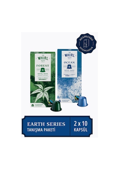 The Whirl Earth Series Tanışma Kapsül Paketi 2 x 10 Kapsül