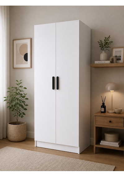 Gani Home Selen 2 Kapaklı Gardırop M-3 Modern Elbise Dolabı Suntalam