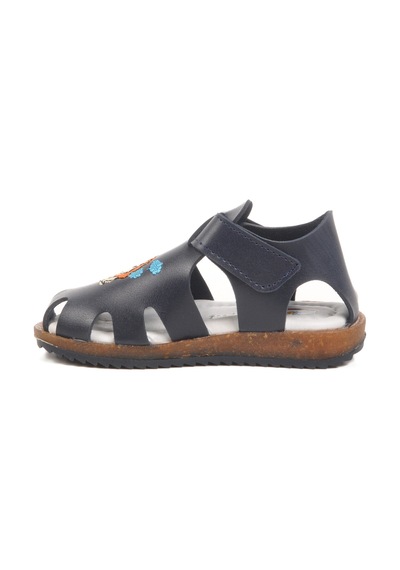 Ayakmod Lacivert Cırtlı Hafif Unisex Çocuk Sandalet 17373 B Lacivert