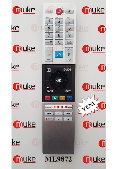 TOSHIBA NETFLIX YOUTUBE LED TV KUMANDA
