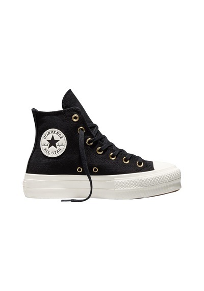 A18387c-k Converse Chuck Taylor All Star Lıft Sıde Zıp Kadın Spor Ayakkabı Siyah A18387c-k