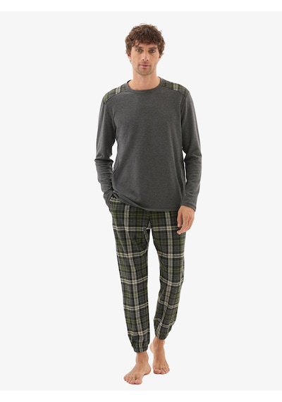 Blackspade Erkek Termal Pijama Takımı 40804 - Antrasit Antrasit