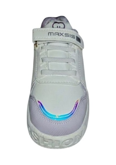 Kız Çocuk Için Esnek Tabanlı Konforlu Yürüyüş Ve Günlük Kullanıma Uygun Sneaker Ayakkabı Beyaz-lila