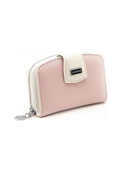Silver Polo Sp874 Kadın Cüzdan & Kartlık Petek Pembe-kemik