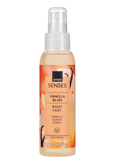 Senses Vanilla Bliss Vanilya Ve Hurma Kokulu Vücut Spreyi 100 Ml.
