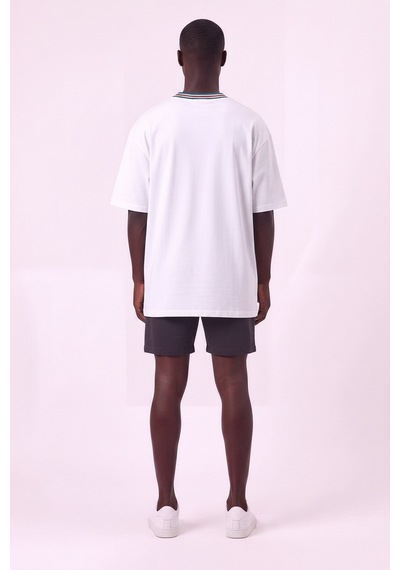 Blow Up Future Gen Faded Beyaz Oversize Erkek T-shirt 142147