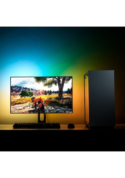8875 Sese Duyarlı Led Ambiyans Tv Arkası & Dekoratif Aydınlatma / Usb Tak Çalıştır / Uzaktan Kumanda Diğer