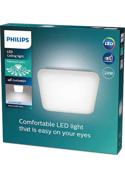 Philips Mauve Kare Plafonyer 24w 4000k