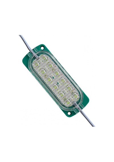Powermaster 24 Volt 2.4 Watt Tek Renk Yeşil 2835 Modül Led
