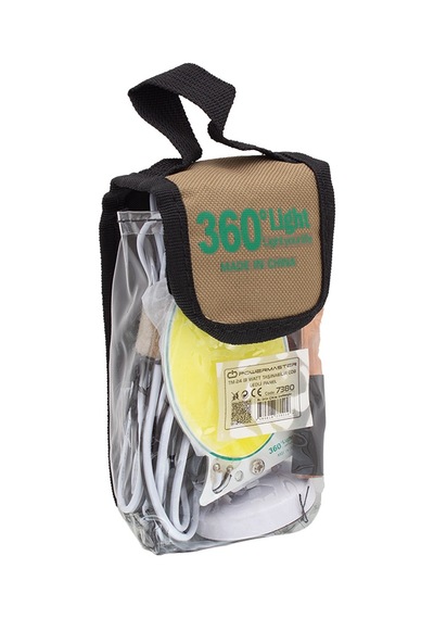 Powermaster Tm-24 Cob Ledli 13 Watt Akü Maşalı 4 Metre Kablolu Taşınabilir Seyyar Panel Lamba Beyaz