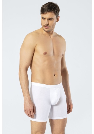 Cacharel Erkek Likralı Uzun Boxer (Bel Bantlı) (520618389)