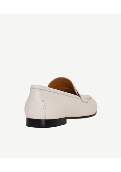Yargıcı Konforlu Deri Loafer 26ykay4037x 006 Ekru