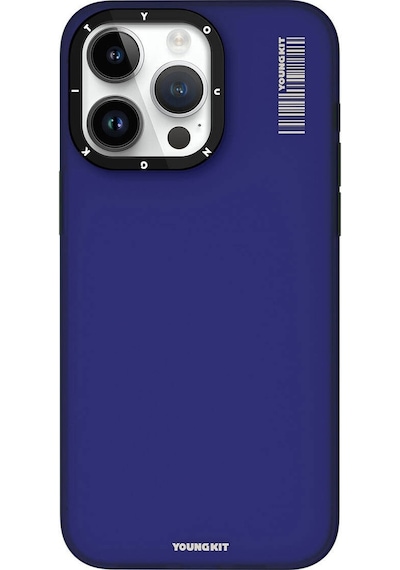 Apple Uyumlu iPhone 15 Pro Kılıf Buzlu Mat Tasarım Youngkit Hidden Sand Serisi Kapak Siyah