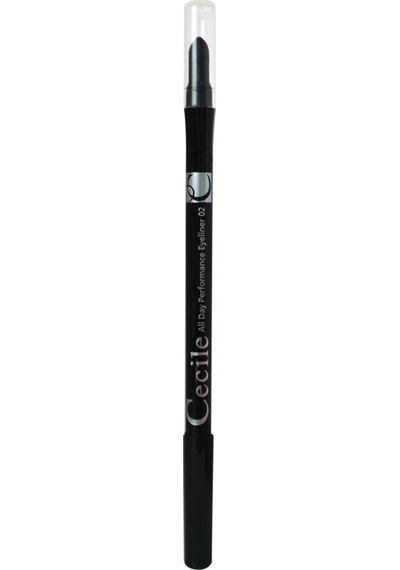 Cecile All Day Performance Eyeliner Siyah Göz Kalemi 02