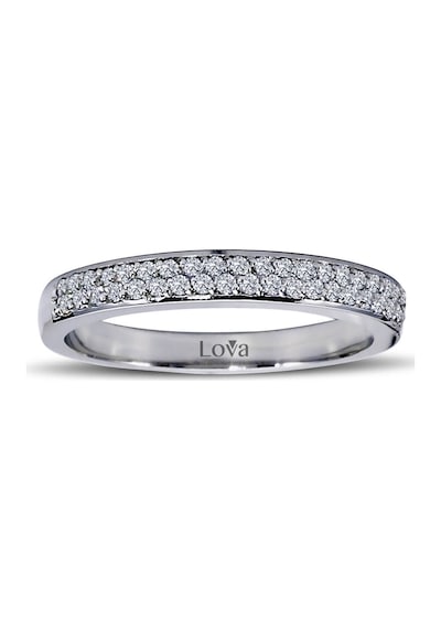 Lova 0,20 Karat Pırlanta Yarımtur Yüzük - 1020217