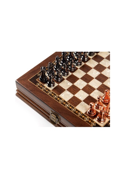 Selge Küçük Satranç Takımı 25cm - Ceviz