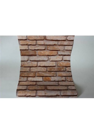 3 Boyutlu Tuğla Desenli Duvar Kağıdı (449400636)