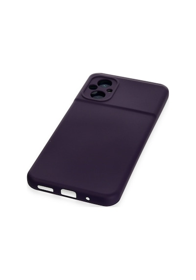 Xiaomi Poco M5 Uyumlu Kılıf Nano İçi Kadife Silikon - Mor