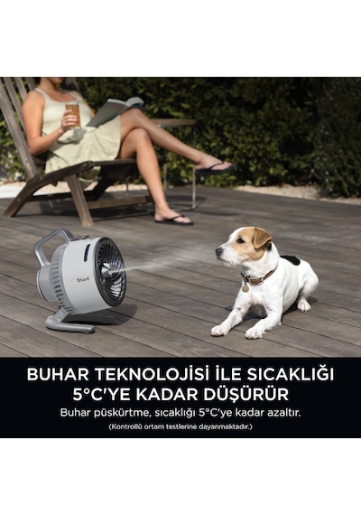 Shark Flexbreeze Hydrogo Serinletici Buharlı Fan