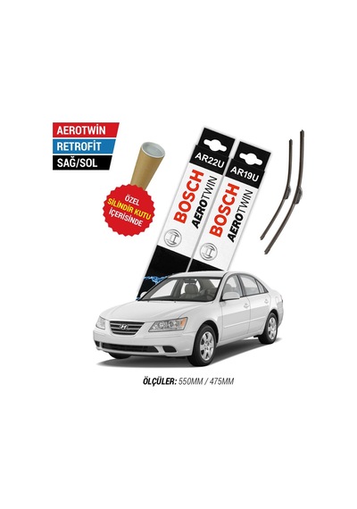 Bosch Aerotwin Hyundai Sonata Silecek Takımı (2005-2010)