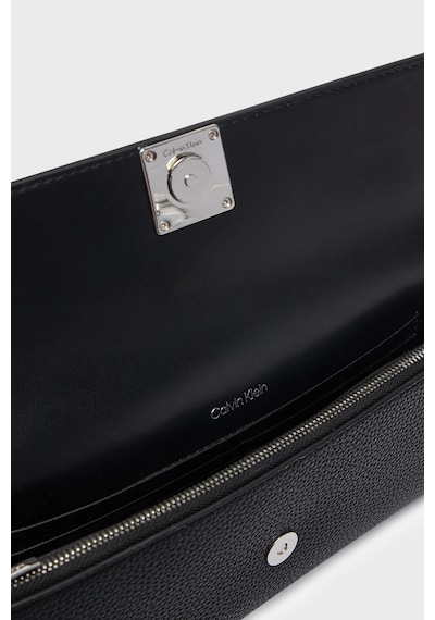 Calvin Klein Logolu Zincir Askılı Çanta Lv04f3740gub1 Bayan Çanta Lv04f3740g Ub1 Siyah
