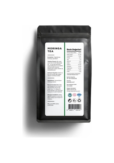 Premium Moringa Çayı 70g, Moringa Leafs, Moringa Oleifera