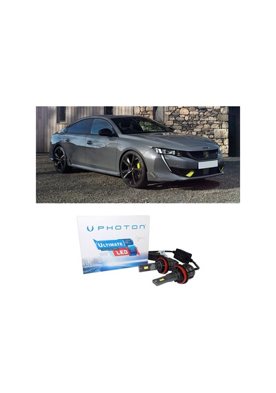 Peugeot 508 Kısa Far Ampulü H7 Ultimate Yeni Seri Beyaz 2018-2023