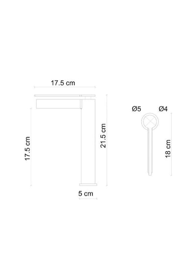 Fj-6021 Krom Yüksek Lavabo Bataryası Krom