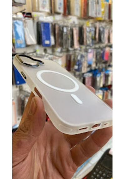 Apple iPhone Uyumlu  16 Kamera Korumalı Mat Magsafe Wireless Şarj Destekli Renkli 45668