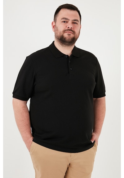 Buratti Erkek Polo Yaka T Shirt 5902127b Siyah Siyah