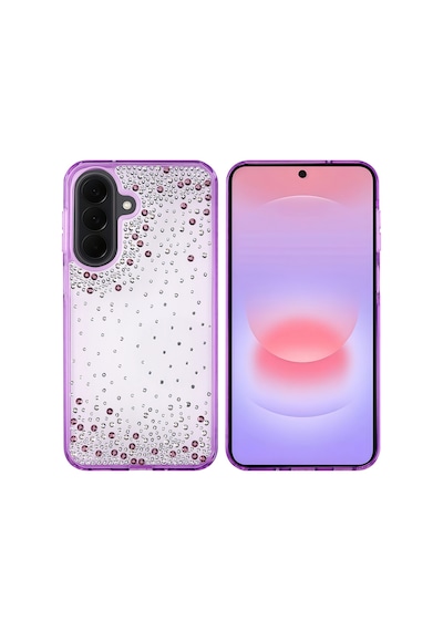 Nihcase Samsung Galaxy Uyumlu A57 5g Kılıf Darbe Korumalı Damla Taşlı Pera Sililkon