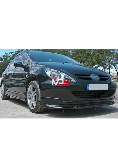 Peugeot 307 Ön Tampon Eki Karlık Fiberglass Boyasız